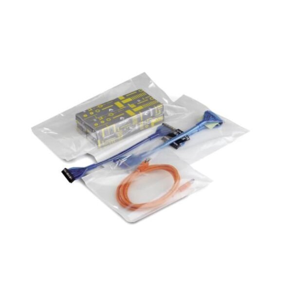 PE-Flachbeutel, transparent, 50 µ | 220 x 360 mm (Offene Seite x L) | VE = 1000 Stk.