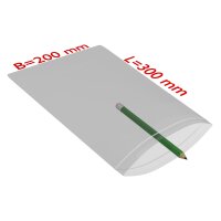 PE-Druckverschlussbeutel, 200 x 300 mm, Strke 90 ,...