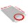PE-Flachbeutel, transparent, 50 µ | 80 x 120 mm (Offene Seite x L) | VE = 2000 Stk.