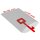 PE-Druckverschlussbeutel, transparent, 50 µ | 50 x 70 mm (Offene Seite x L) | VE = 2000 Stk.