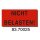 Warnetiketten aus Papier, rot, "Nicht belasten!" | 145 x 70 mm (L x B) |