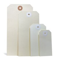 Anhnge-Etiketten, 40 mm breit x 80 mm, wei, aus Karton,...