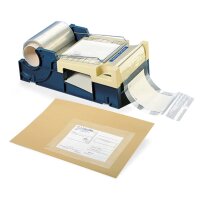 Abrollgerät für Adressenschutzfilm mit Messer |...