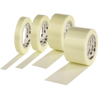 3M-Filamentband, glasfaserverstärkt in Längs- und Querrichtung, 19 mm breit x 50 lfm., 125 µ