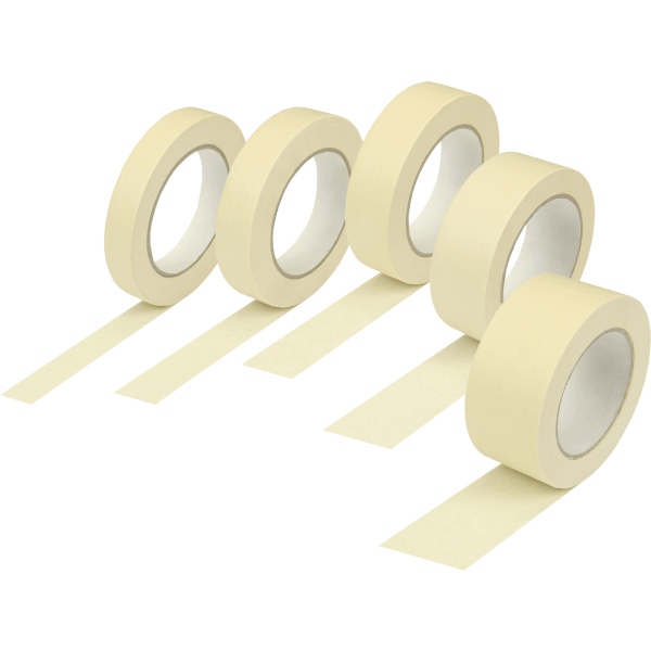 Flachkrepp-Klebeband, 125 µ | 19 mm x 50 lfm. | VE = 48 Stk.