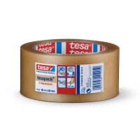 tesapack 4124 PVC 50 mm x 66 m transparent