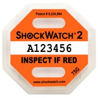 Stoßindikator Shockwatch 2, 75 G orange, 79SW75,...