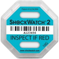 Stoßindikator Shockwatch 2, 10 G orange, 79SW10,...