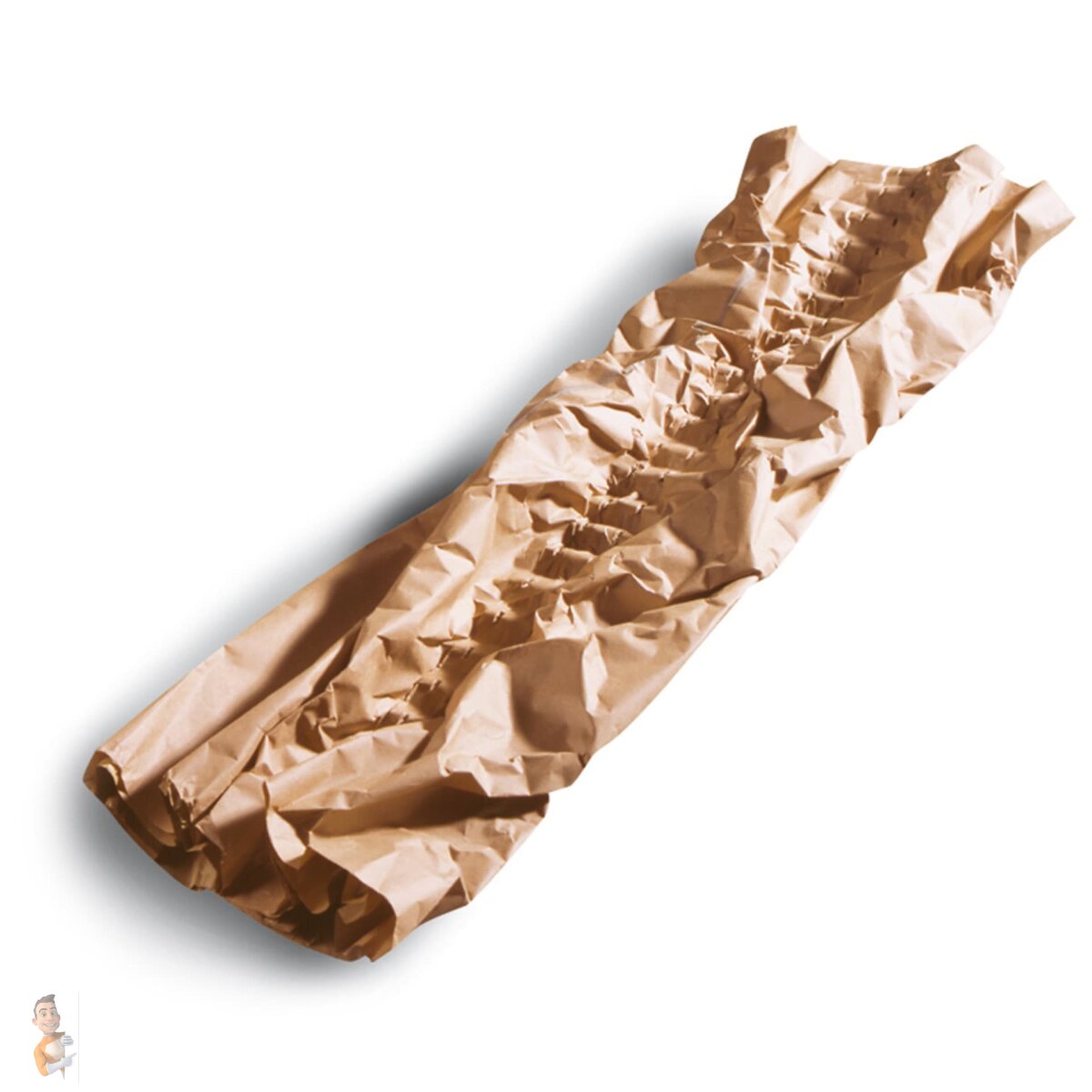 Papierpolster-Streifen Zum Ausstopfen & Polstern – 100 Stück, Ca. 30x10x4 Cm, Aus Recyceltem Papier, Leicht & Schneidbar