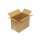 Wellpapp-Faltkarton 1-wellig, braun, Qual. 1.10, DIN B6 | 200 x 130 x 150 mm (L x B x H) Innenmaß | VE = 50 Stk.