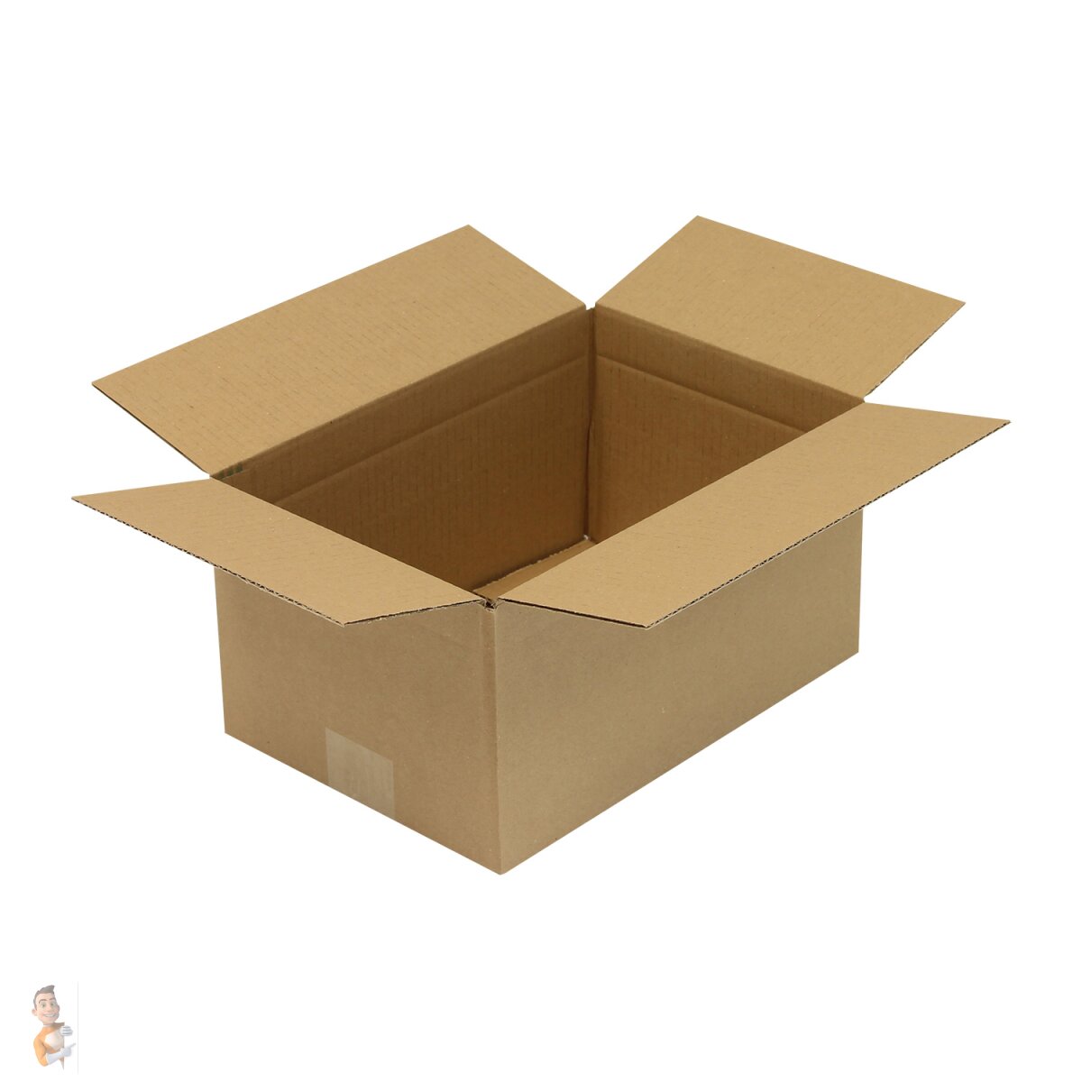 Karton 750x300x150 mm aus Wellpappe
