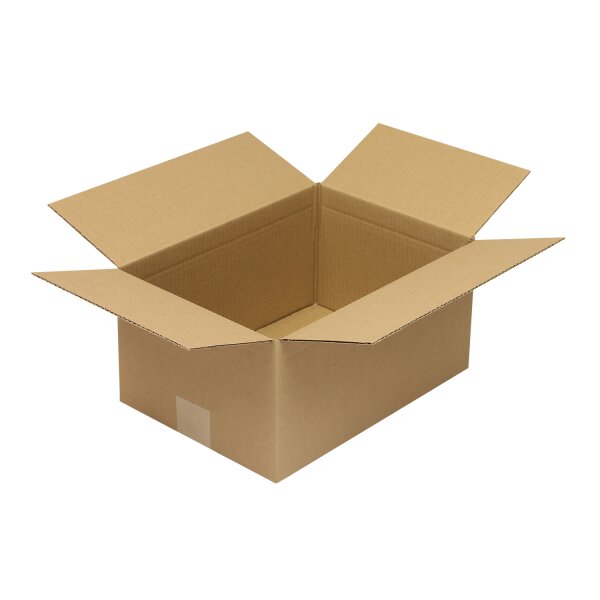 Wellpapp-Faltkarton 1-wellig, Modulkarton, braun, Qual. 1.20, DIN A4 | 325 x 230 x 160 mm (L x B x H) Innenmaß | VE = 50 Stk.