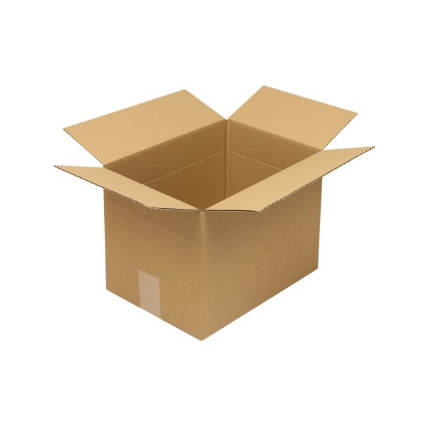 Wellpapp-Faltkarton 1-wellig, Modulkarton, braun, Qual. 1.20, DIN C4 | 325 x 235 x 225 mm (L x B x H) Innenmaß | VE = 25 Stk.
