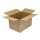 Wellpapp-Faltkarton 1-wellig, braun, Qual. 1.30, DIN A2 | 600 x 450 x 400 mm (L x B x H) Innenmaß | VE = 25 Stk.