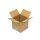 Wellpapp-Faltkarton 1-wellig, Modulkarton, braun, Qual. 1.10 | 120 x 120 x 120 mm (L x B x H) Innenmaß | VE = 50 Stk.