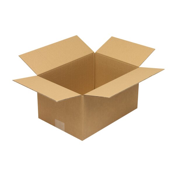 Wellpapp-Faltkarton 1-wellig, braun, Qual. 1.20, DIN C4 | 330 x 235 x 175 mm (L x B x H) Innenmaß | VE = 25 Stk.