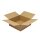Wellpapp-Faltkarton 1-wellig, braun, Qual. 1.30 | 500 x 500 x 200 mm (L x B x H) Innenmaß | VE = 25 Stk.