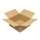Wellpapp-Faltkarton 1-wellig, braun, Qual. 1.2 | 300 x 300 x 150 mm (L x B x H) Innenmaß | VE = 25 Stk.