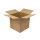 Wellpapp-Faltkarton 2-wellig, braun, Qual. 2.3 | 500 x 500 x 500 mm (L x B x H) Innenmaß | VE = 20 Stk.