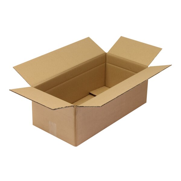 Wellpapp-Faltkarton 2-wellig, Modulkarton, braun, Qual. 2.31 | 580 x 285 x 200 mm (L x B x H) Innenmaß | VE = 10 Stk.