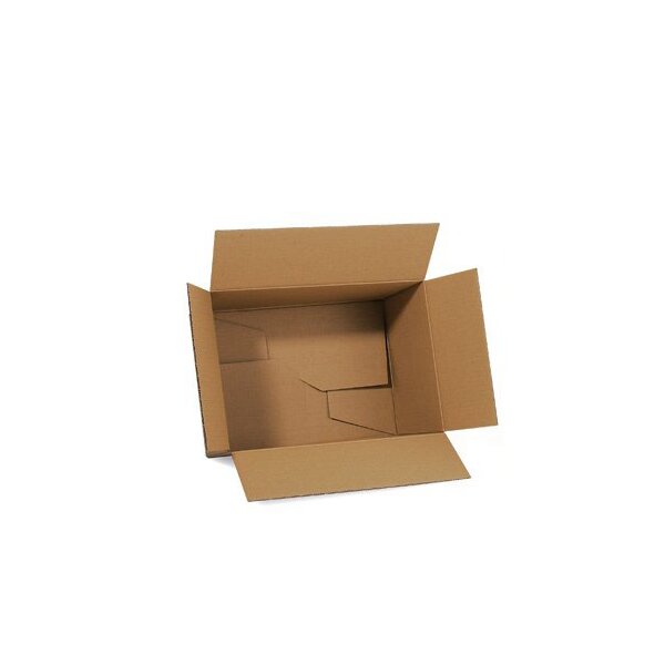 Automatikkarton 1-wellig, braun, Qual. 1.20, DIN A4 | 320 x 220 x 160 mm (L x B x H) Innenmaß | VE = 20 Stk.