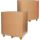 Palettencontainer 2-wellig, braun, Qual. 2.40 | 780 x 580 x 750 mm (L x B x H) Innenmaß | VE = 10 Stk.
