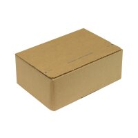 Automatikkarton mit SK-Verschluss, braun, Qual. 1.20, DIN A5 | 230 x 160 x 80 mm (L x B x H) Innenmaß | VE = 20 Stk.