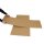 Wellpapp-Kreuzverpackung, weiß, höhenvariabel, DIN A1 | 850 x 604 x 30–120 mm (L x B x H) Innenmaß | VE = 25 Stk.