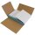 Wellpapp-Kreuzverpackung, weiß, höhenvariabel, DIN A1 | 850 x 604 x 30–120 mm (L x B x H) Innenmaß | VE = 25 Stk.