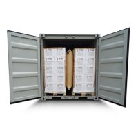 Stausack aus Kraftpapier, zweilagig | 900 x 1800 mm (B x L), Zwischenraum max. 350 mm |