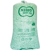 Verpackungschips flo-pak® Green, antistatisch | 500 Liter pro Sack | VE = 3 Stk.