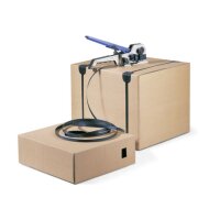 PP-Umreifungsband im Spendekarton, schwarz | 12,7 mm x...