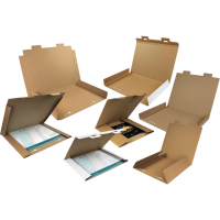 Kalenderverpackung, Qual. 1.20, braun, DIN C2 | 692 x 482...