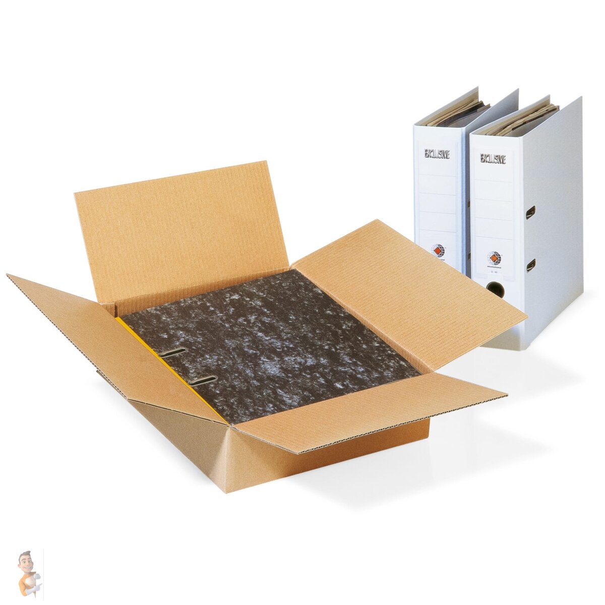 50 Versandtaschen DIN A5+ Braun - Karton Versandtasche Mit Selbstklebung