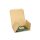 Medienverpackung, braun, DIN B4 | 370 x 290 x 20–75 mm (L x B x H) Innenmaß | VE = 25 Stk.