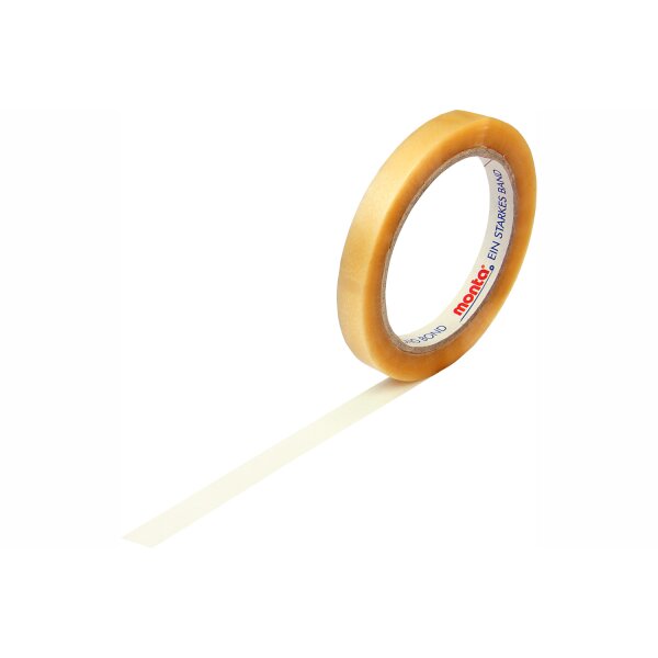 PVC-Selbstklebefilm monta 220, transparent, 54 µ | 15 mm x 66 lfm. | VE = 12 Stk.
