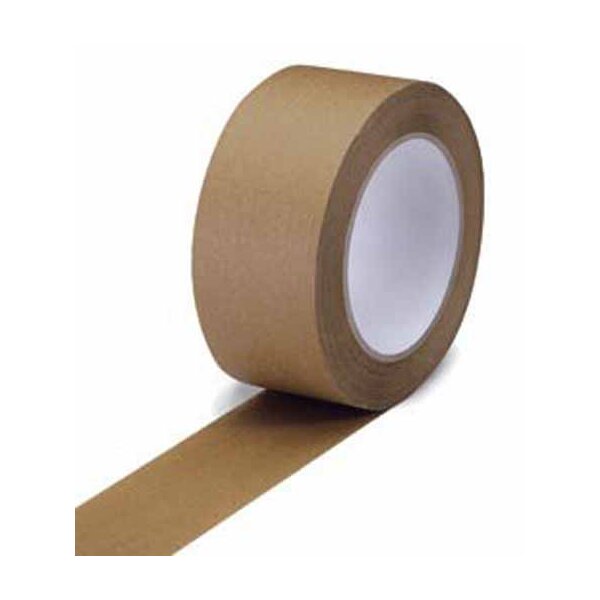 Papier-Packband, 50 mm breit x 50 lfm, 110 µ, 1-farbig bedruckt, selbstklebend