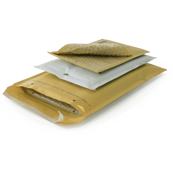 Luftpolster-Versandtasche, braun, SK-Verschluss, DIN A4 | 220 x 330 mm (Offene Seite x L) | VE = 100 Stk.