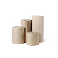 Rollenwellpappe offene Welle, 185 g/m², 500 mm breit | 500 mm x 70 lfm. |