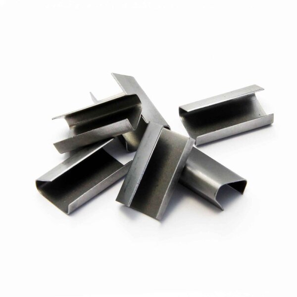 Metallverschlusshülsen für Kunststoffband | Für 16 mm Band | VE = 1000 Stk.