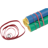 Gummibänder, rot, 120 x 5 mm (Ø x B) | 120 x...
